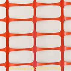 100% new material manufacturer orange safety barrier fence net for warning