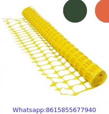 1*50m 100% HDPE PE Material Plastic Orange Safety Barrier Fence Outdoor Fence