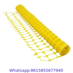 construction protect orange plastic safety barrier fence