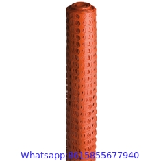 HDPE orange plastic road safety fence net warning mesh fence barrier