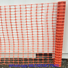 HDPE orange plastic road safety fence net warning mesh fence barrier