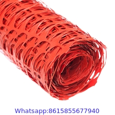 China factory orange safety fence barrier mesh of road warning barrier