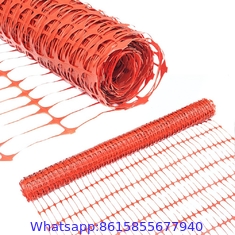 Green / Orange Durable Plastic Safety Snow Fence for Fencing