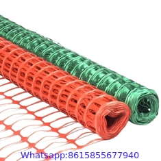 Plastic safety fence mesh net orange barrier fence/ HDPE construction safety netting/ Snow guard warning barrier garden