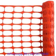 PE Plastic Snow Fence / Orange Warning Safety Fence Safety Nets for warning fence