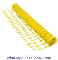 Warning Warning Safety Orange Safety Fence Barrier Net Snow Fence