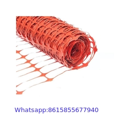 Plastic safety fence mesh net orange barrier fence/ HDPE construction safety netting/ Snow guard warning barrier garden
