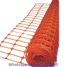 Orange Plastic snow fence/orange warning safety barrier fence/orange plastic safety fence