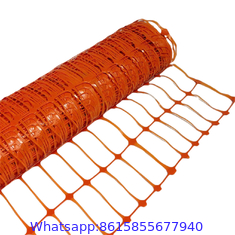 Plastic safety fence mesh net orange barrier fence/ HDPE construction safety netting/ Snow guard warning barrier garden