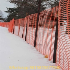 Orange snow fence HDPE plastic safety fence price for warning fence