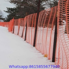 Orange snow fence HDPE plastic safety fence price for warning fence