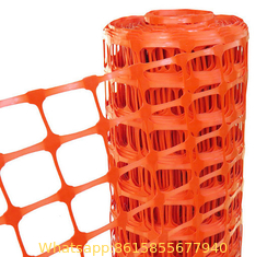 Orange snow fence HDPE plastic safety fence for warning fence