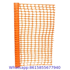 Plastic net snow fence safety warning fence orange warning barrier safety fence manufacturer price
