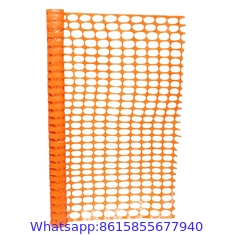 Plastic net snow fence safety warning fence orange warning barrier safety fence manufacturer price