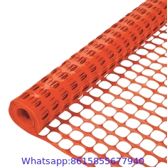 Plastic net snow fence safety warning fence orange warning barrier safety fence manufacturer price