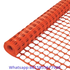 Plastic net snow fence safety warning fence orange warning barrier safety fence manufacturer price