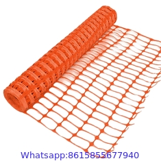 Portable Plastic Construction Temporary Security Orange Safety Warning Barrier Mesh Fence