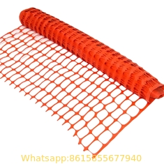 Portable Plastic Construction Temporary Orange plastic Safety Barrier Fence snow fence