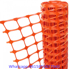 1x50m Plastic mesh safety orange snow fence traffic safety barrier warning mesh