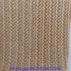 95% HDPE Anti-UV Water-Proof 280GSM Beige Col Shade Mesh Shade Net, greenhouse sun shade fabric