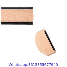 Wholesale Custom Logo Eco Friendly Wooden Cashmere Comb Portable Wool Pilling Sweater Comb