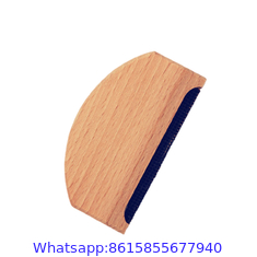 Amazon Hot Sale Wholesale Custom Logo Wooden Beechwood Natural beech wood sweater fabric cashmere comb wholesale