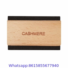 Cleaning Pilling Remove Wholesale custom logo wooden cashmere comb wool comb friendly pilling comb