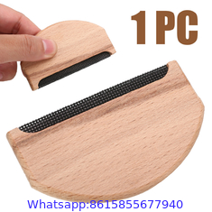 Cleaning Pilling Remove Wholesale custom logo wooden cashmere comb wool comb friendly pilling comb