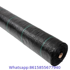 UV Treated Agriculture Garden Landscape Weed Barrier PP Woven Geotextile Fabric Anti Aging Weed Control Mat Ground Cover