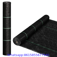 PP woven membrane PE ground cover weedmat anti grass weed control cloth bloker mulch film landscape fabric barrier mat