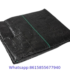 PP woven membrane PE ground cover weedmat anti grass weed control cloth bloker mulch film landscape fabric barrier mat