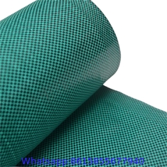 PP plastic black anti weed mat/anti grass woven fabric mat/Black color ground