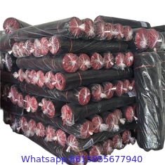 PP plastic black Apple orchard ground cover woven fabric anti weed mat