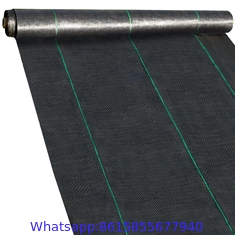 nonwoven anti weed mat Black Film polypropylene material Agriculture Farming weed barrier block fabric