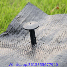 nonwoven anti weed mat Black Film polypropylene material Agriculture Farming weed barrier block fabric