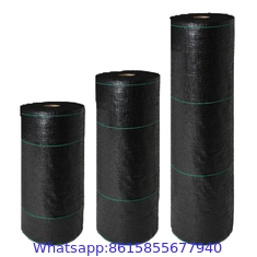 nonwoven anti weed mat Black Film polypropylene material Agriculture Farming weed barrier block fabric