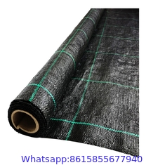 UV Treated PP Agricultural Landscap4m Width  Weed Barrier Fabric100 GSM White Greenhouse Weed Blockage Anti-Weed Control