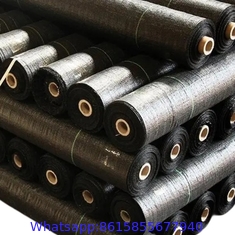 Factory Direct Sale Weed Mat Control Black Agricultural Breathable And Heat-insulating PP Non-Woven Fabric Made Of Grass