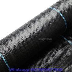 Garden ecological weed control cloth black environmental protection ldpe plastic film scrap non-woven weed heavy duty