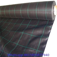 Garden ecological weed control cloth black environmental protection ldpe plastic film scrap non-woven weed heavy duty