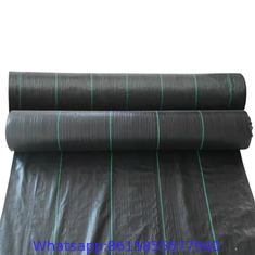 Garden ecological weed control cloth black environmental protection ldpe plastic film scrap non-woven weed heavy duty