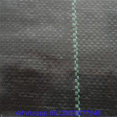 Garden ecological weed control cloth black environmental protection ldpe plastic film scrap non-woven weed heavy duty