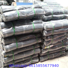 Factory Supply PP Woven Weed Control Mat / Ground Cover Mesh Fabric / Agricultural Black Plastic Ground Cover