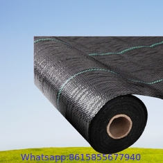 3.2oz Weed Control Fabric 3x100ft, 3x300ft, 6x100ft, 6x300ft, 12x150ft PP Woven Weed Mat for Garden Farm Anti Grass Mat