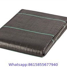 PP Woven Membrane Landscape Fabric Garden Matting Ground Cover Plastic Weed Mat to Stop Weeds