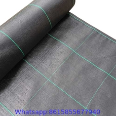 PP Woven Membrane Landscape Fabric Garden Matting Ground Cover Plastic Weed Mat to Stop Weeds