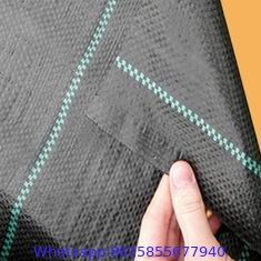 PP Woven Membrane Landscape Fabric Garden Matting Ground Cover Plastic Weed Mat to Stop Weeds