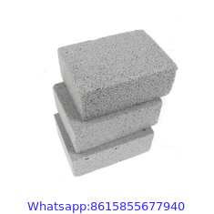 Grill Griddle Cleaning Brick Block, Reusable Ecological Grill Cleaning Brick, De-Scaling Cleaning Pumice Stone