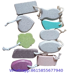 Oem Custom Foot File Lava Pedicure Tools Dead Skin Callus Remover Natural White Foot Pumice Stone For Feet and Elbow