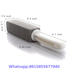 Pumice Sticks Pumice Scouring Pad for Cleaning, Grey Pumice Stick Cleaner for Removing Toilet Bowl Ring